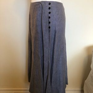 J.jill linen skirt size 8